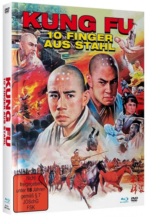 Kung Fu - 10 Finger aus Stahl - Mediabook - Cover B [Blu-ray+DVD]