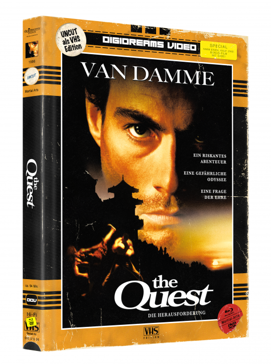 The Quest - Limited Mediabook VHS Edition [Blu-ray+DVD]