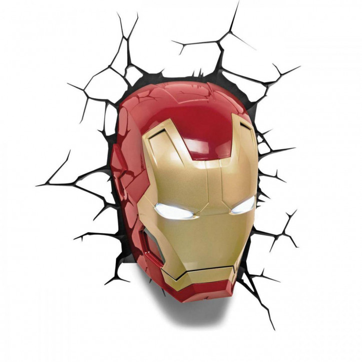 Marvel - 3D LED Leuchte - Iron Man