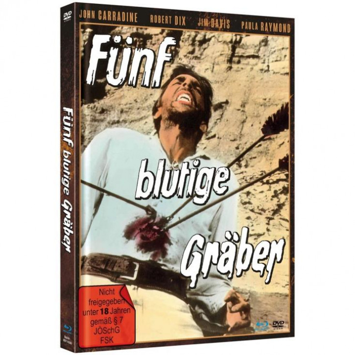 5 Blutige Gräber - Mediabook - Cover A [Blu-ray+DVD]