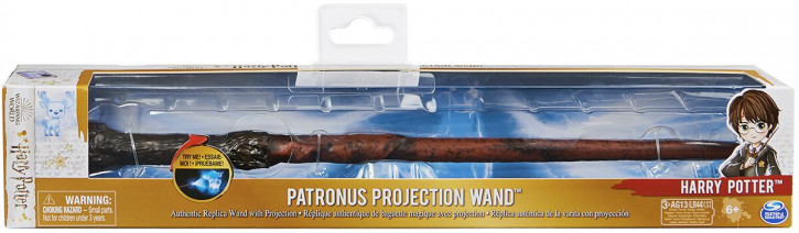 Harry Potter - Zauberstab - Harry Potter mit Patronus-Projektion