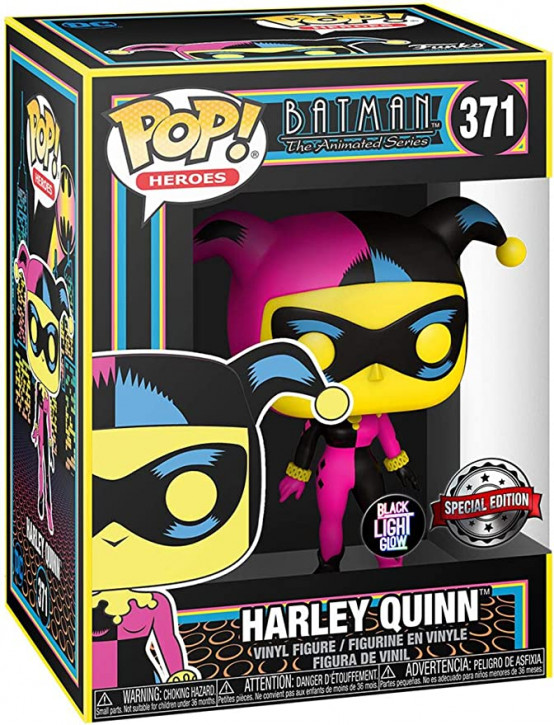 Batman POP! - Vinyl Figure 371 - Harley Quinn (Black Light)