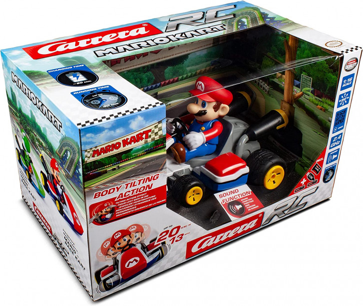Carrera RC - 370162107X - Mario Kart - Mario - Race Kart 1:16