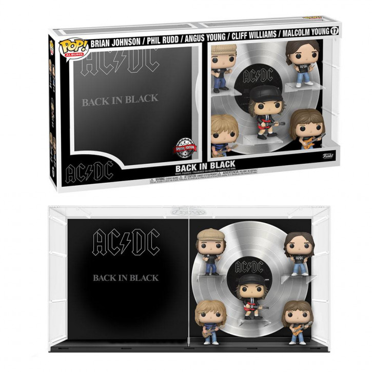 AC/DC POP! - Albums Vinyl Figuren - 5er-Pack Back In Black