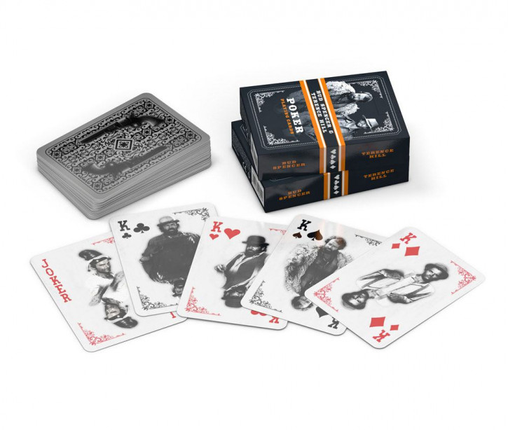 Bud Spencer & Terence Hill - Poker Spielkarten - Western