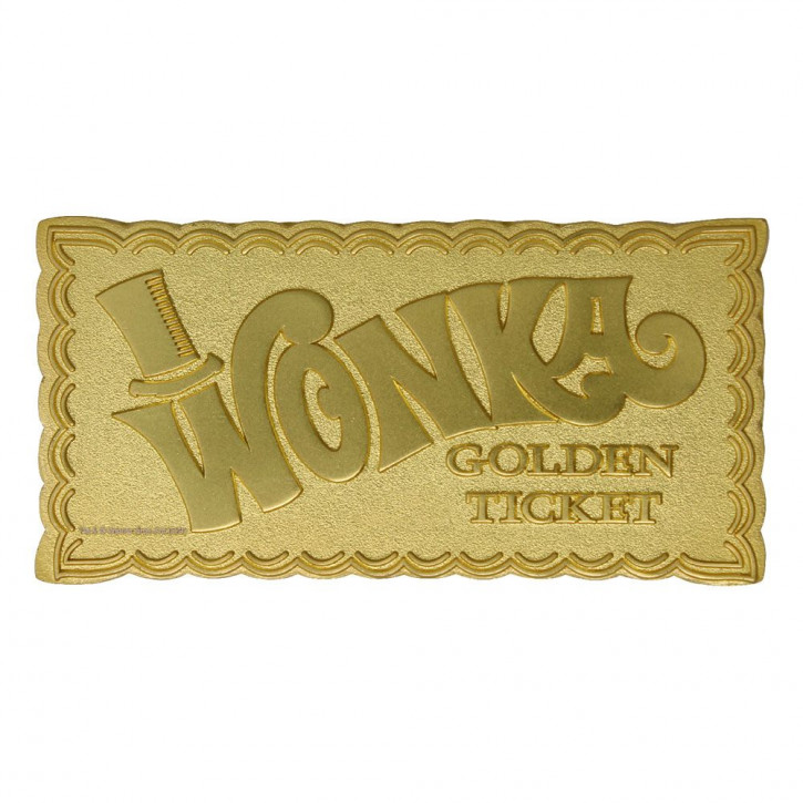 Charlie und die Schokoladenfabrik - Replik - Mini Golden Ticket