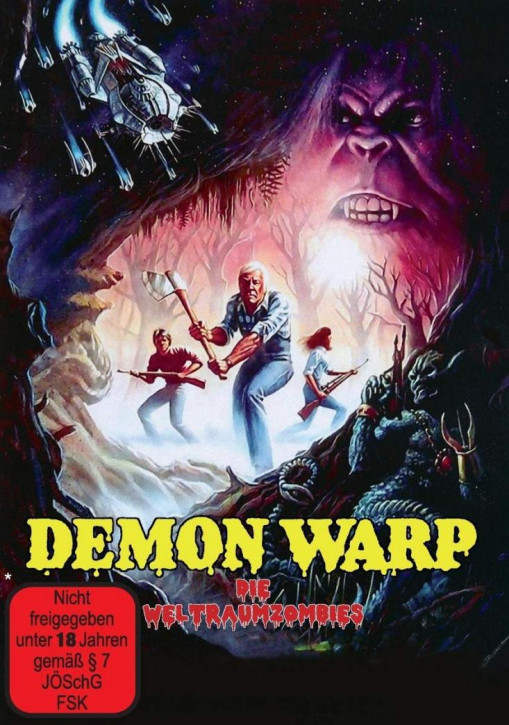 Demon Warp - Die Weltraumzombies - Cover B [DVD]