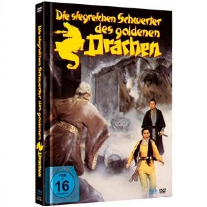Die siegreichen Schwerter des goldenen Drachen - Mediabook - Cover A [Blu-ray+DVD]