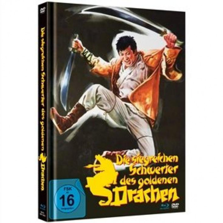 Die siegreichen Schwerter des goldenen Drachen - Mediabook - Cover B [Blu-ray+DVD]