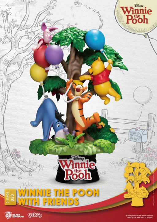 Disney: Diorama Stage 53 - Winnie The Pooh With Friends