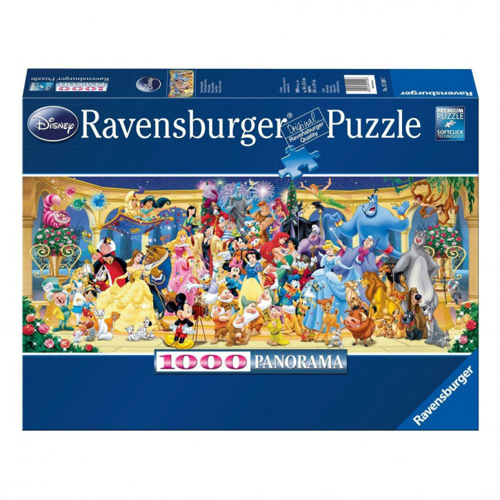 Disney - Panorama Puzzle - Gruppenfoto