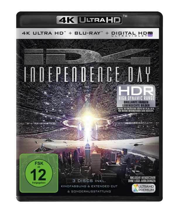 Independence Day [4K UHD Blu-ray]