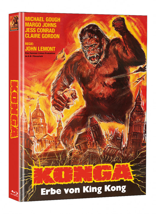 Konga - Limited Mediabook Edition - Cover A (Super Spooky Stories #174) [Blu-ray]