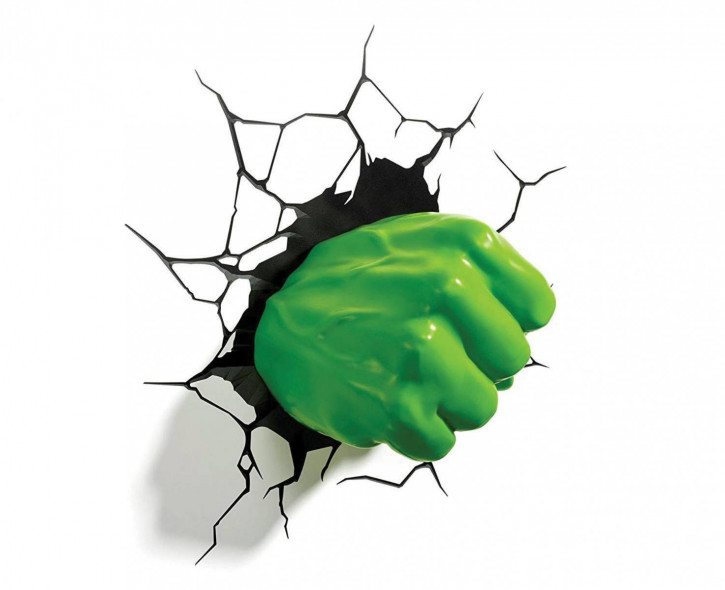 Marvel - 3D LED Leuchte - Hulk Fist