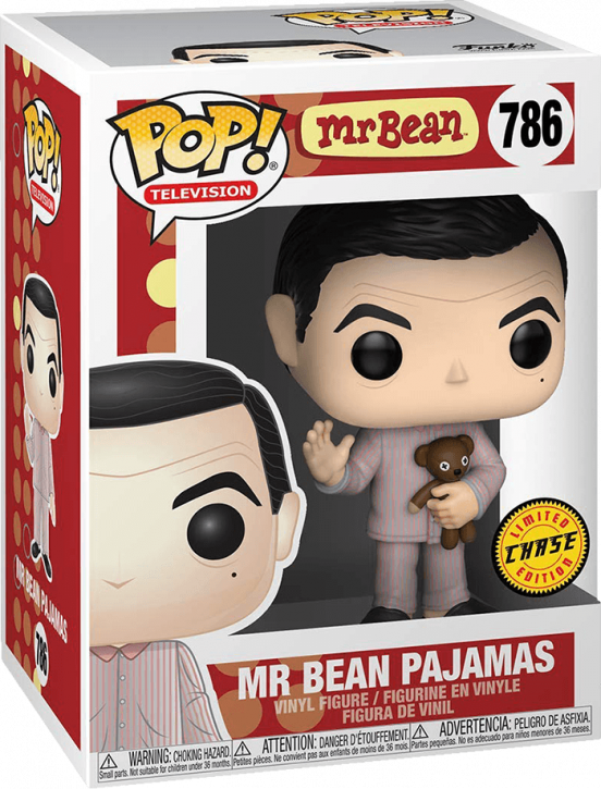 Mr. Bean POP! - Movies Vinyl Figur 786 - Mr. Bean Pajamas - Limited Chase Edition