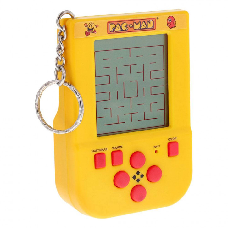 Pac-Man Mini Retro Handheld Videospiel-Schlüsselanhänger