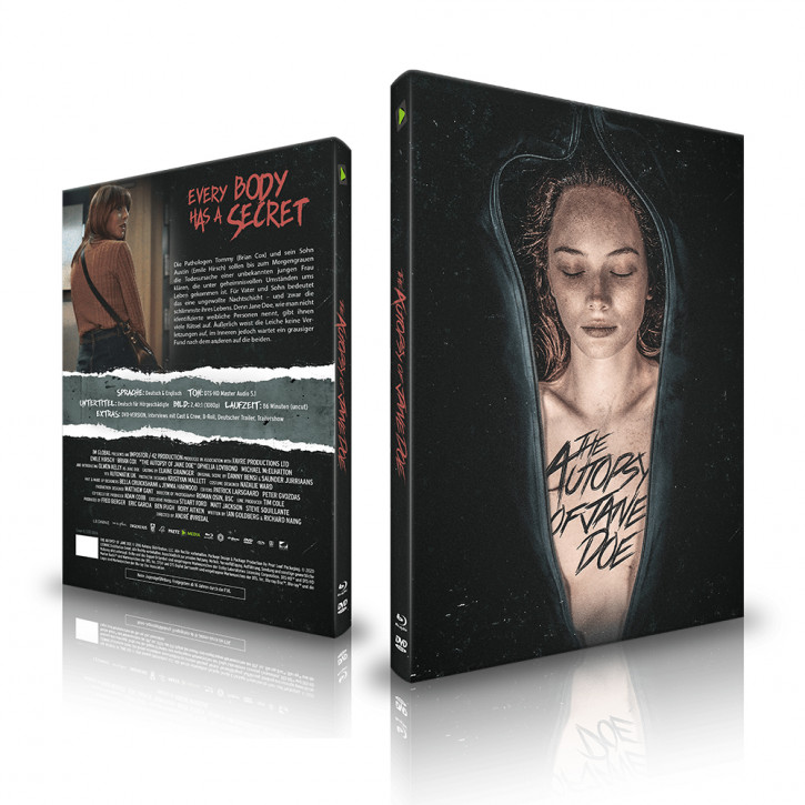 The Autopsy of Jane Doe - Limited Mediabook - Cover A [Blu-ray+DVD]