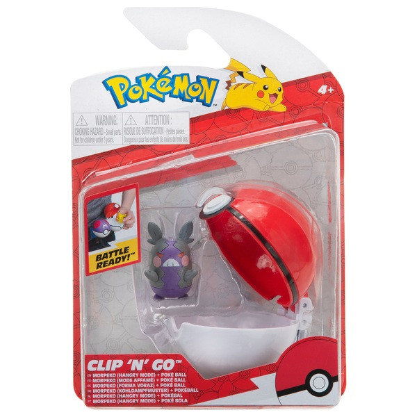 Pokemon Clip`N` Go - Morpeko und Pokeball