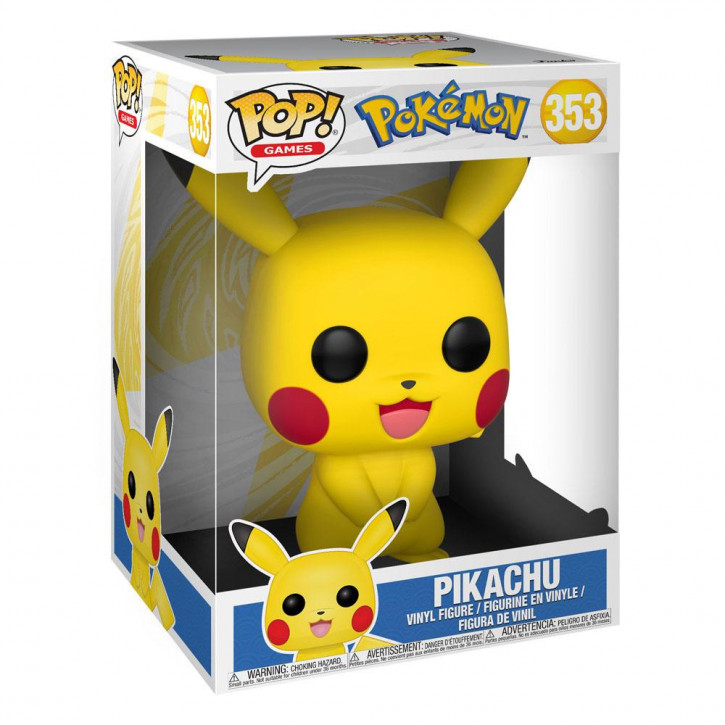 Pokemon POP! - Super Sized Vinyl Figur 353 - Pikachu