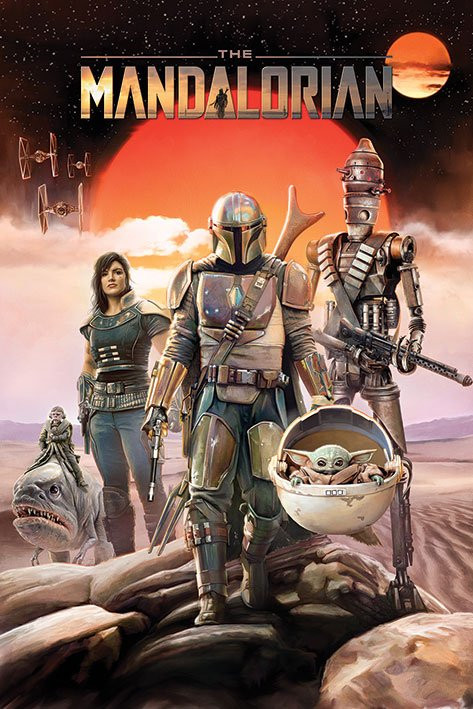 Star Wars: The Mandalorian - Poster Set - Group