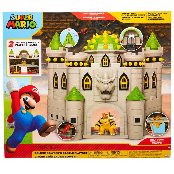 Super Mario - Deluxe Spielset - Bowsers Schloss