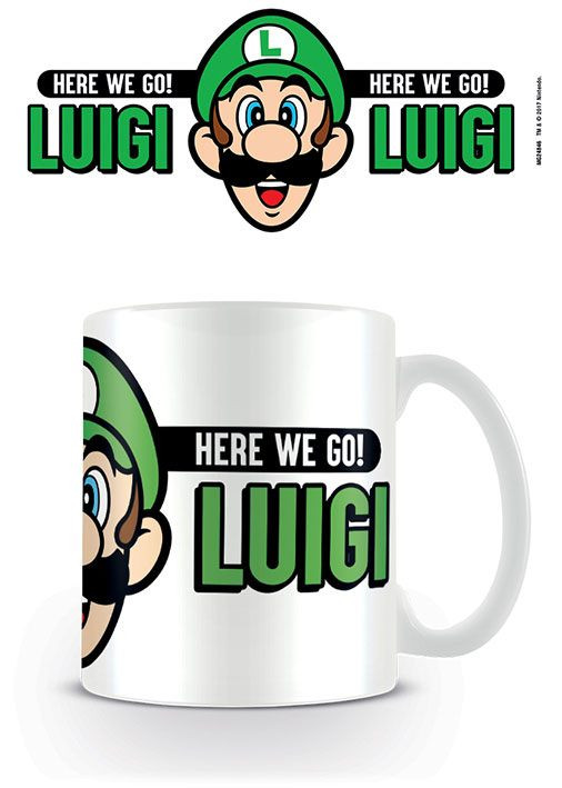 Super Mario - Tasse - Here We Go Luigi