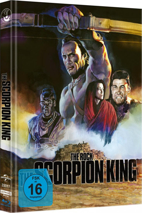 The Scorpion King - Limited Mediabook Edition - Cover A [4K UHD+Blu-ray]