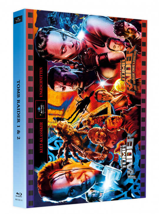 Tomb Raider 1+2 - Mediabook - Cover A [Blu-ray]