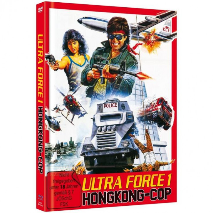 Ultra Force 1 - Hongkong Cop - Mediabook - Cover A [Blu-ray+DVD]