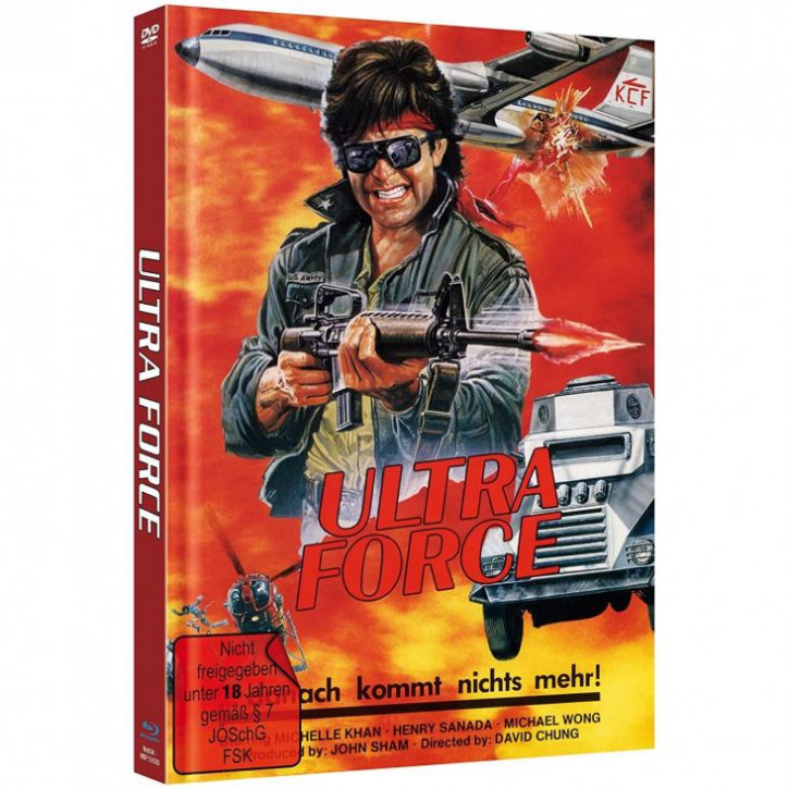 Ultra Force 1 - Hongkong Cop - Mediabook - Cover C [Blu-ray+DVD]