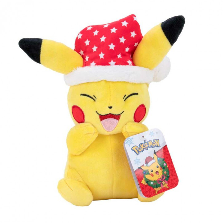 Pokemon - Pikachu Weihnachten Plüschtier