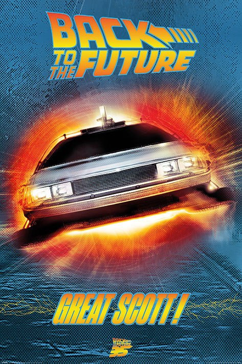 Zurück in die Zukunft - Poster Set - Great Scott!