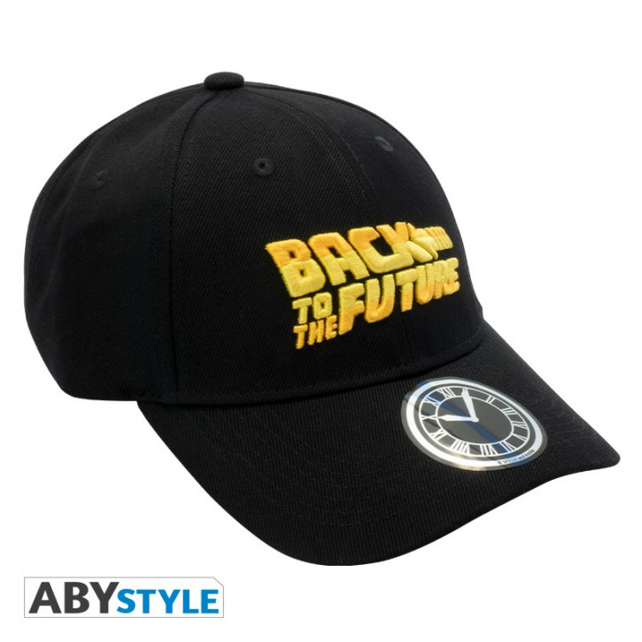 Zurück in die Zukunft - Cap Black - Back To The Future logo