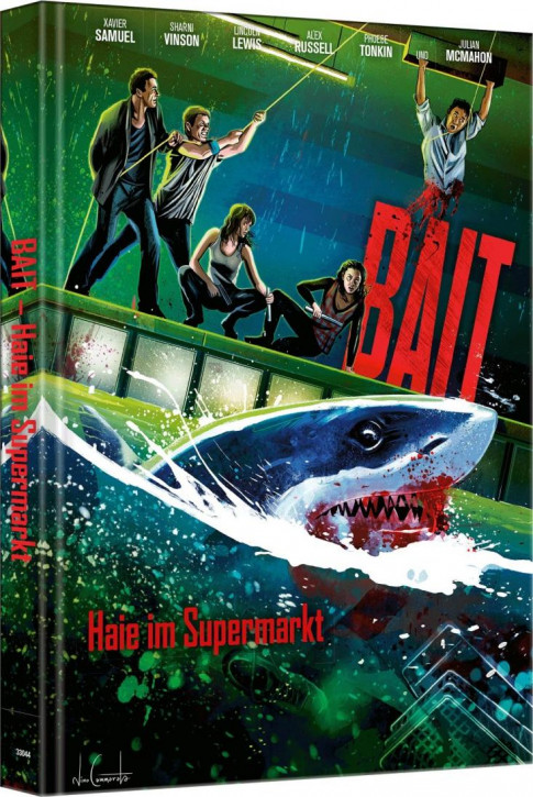 Bait - Haie im Supermarkt - Limited Mediabook Edition - Cover A [Blu-ray-DVD]