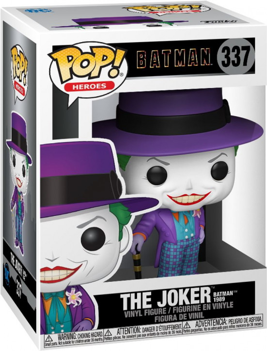 Batman 80th POP! - Heroes Vinyl Figur 337 - The Joker