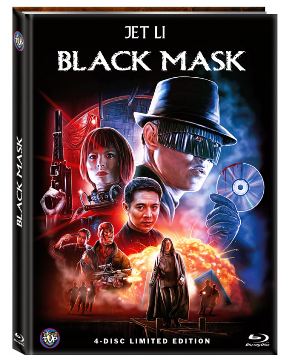 Black Mask - Limited wattiertes Mediabook Edition - Cover B [Blu-ray+DVD]