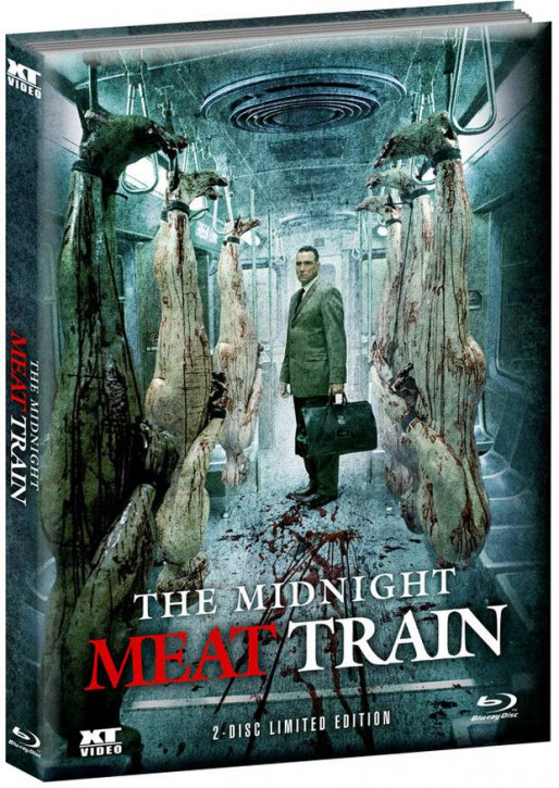 Midnight Meat Train - Limited wattiertes Mediabook - Cover B [Blu-ray+DVD]