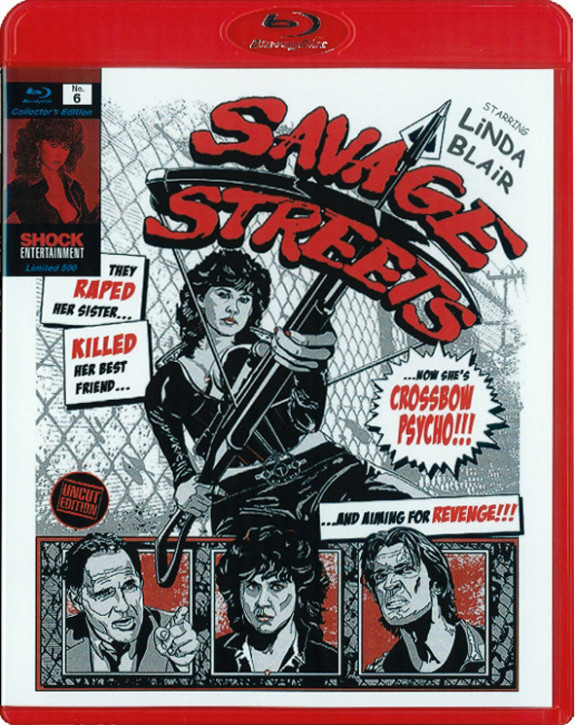 Savage Streets (Strasse der Gewalt) - Collectors Edition Nr. 6 (Uncut) [Blu-ray]