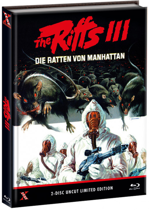 The Riffs 3 - Die Ratten von Manhatten - Mediabook - Cover B [Bluray+DVD]