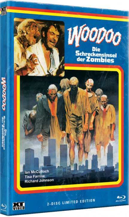 Woodoo - Die Schreckensinsel der Zombies - Große Hartbox - Cover B [Blu-ray+DVD]