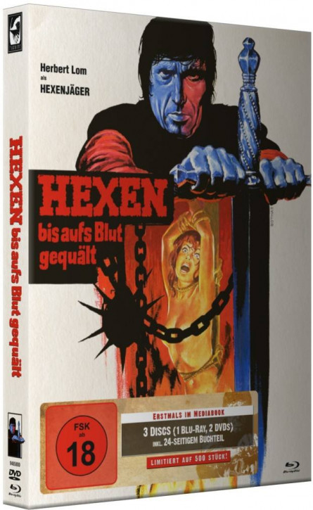 Hexen bis aufs Blut gequält - Limited Mediabook Edition - Cover B [Blu-ray+DVD]