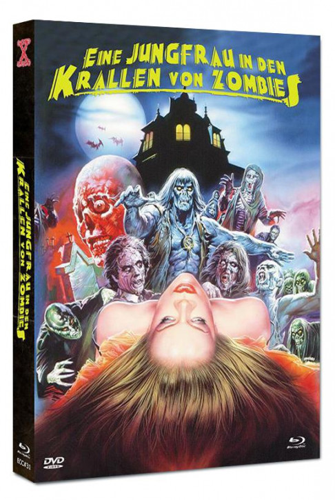 Eine Jungfrau in den Krallen von Zombies - Eurocult Collection #031 - Mediabook - Cover B [Blu-ray+DVD]