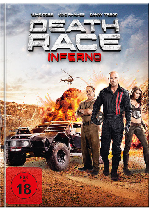 Death Race 3: Inferno - Mediabook - Cover B [Blu-Ray+DVD]