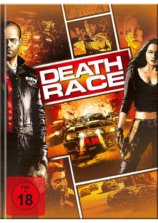 Death Race - Mediabook - Cover B [Blu-Ray+DVD]
