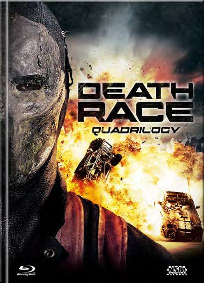 Death Race 1-4 - Mediabook - Cover A [Blu-ray]