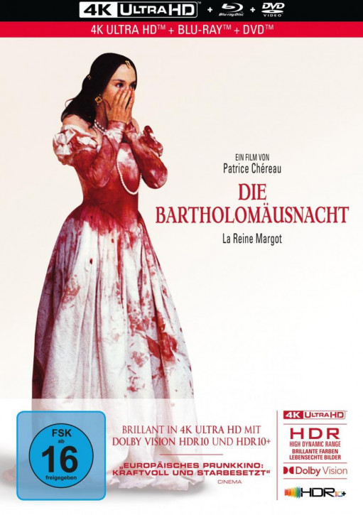 Die Bartholomäusnacht - Limited Mediabook Edition [4K UHD+Blu-ray+DVD]