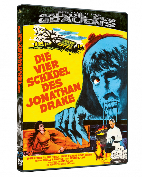 Die Vier Schädel des Jonathan Drake - Der Fluch der Galerie des Grauens #7 [Blu-ray+DVD]