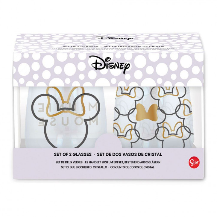 Disney - Crystal Gläser 2er-Pack - Minnie Mouse
