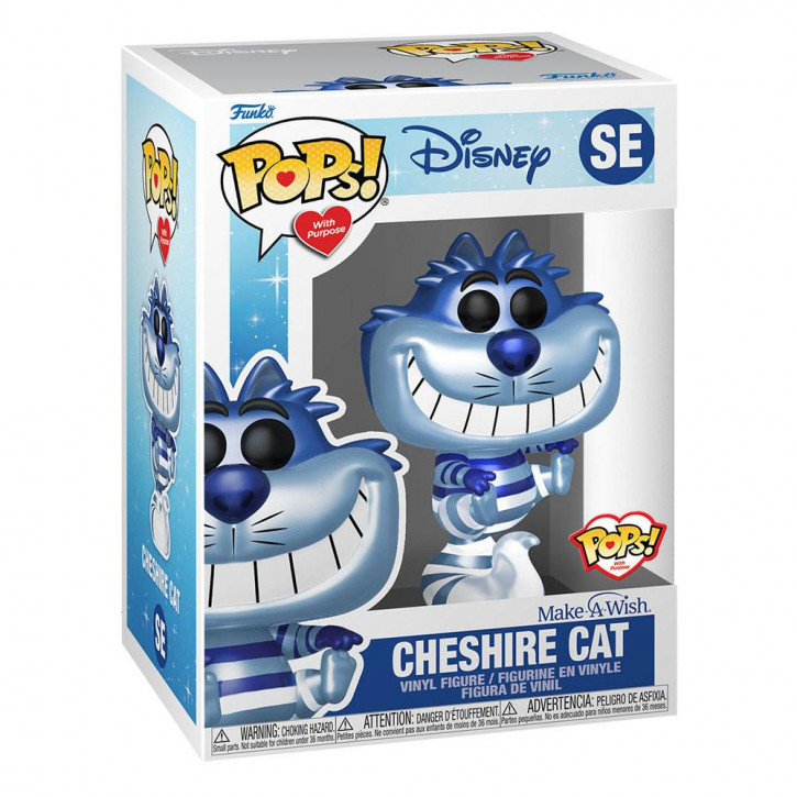 Disney Make a Wish 2022 POP! - Vinyl Figur SE - Cheshire Cat (Metallic)