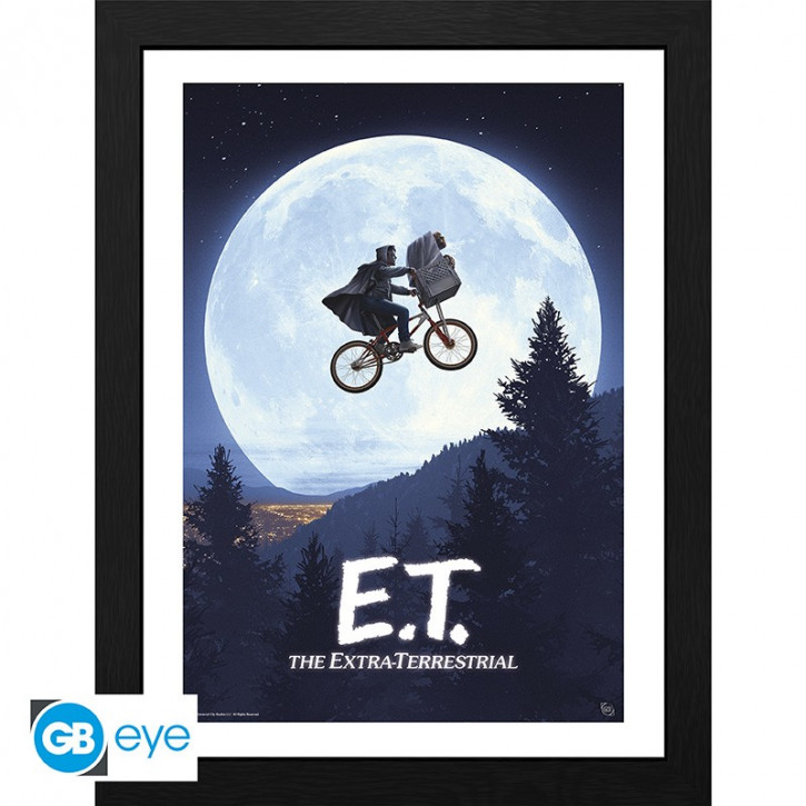 E.T. - gerahmtes Bild - "Moon"